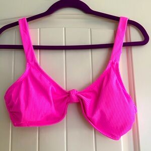 Hot Pink Bikini Top
